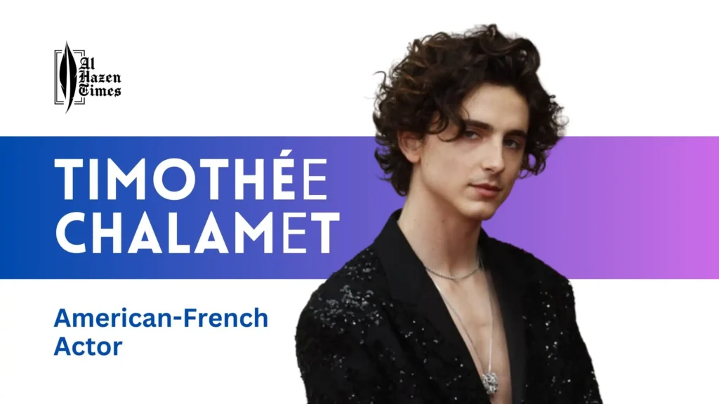 timothee chalamet french actor